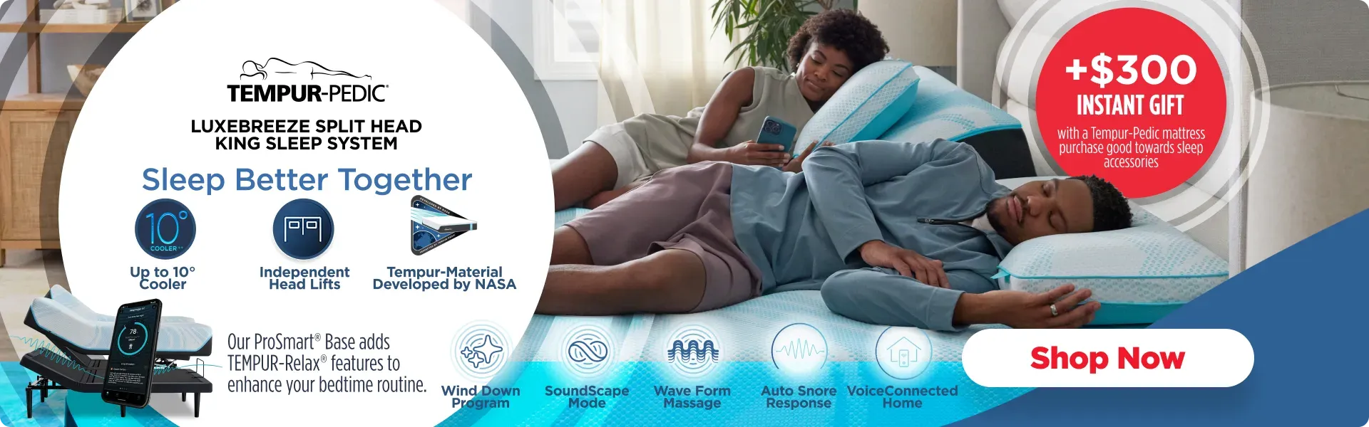 TempurPedic Sleep Better Together
